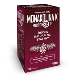 Monakolina K microSR 50 kapsułek