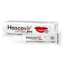 Hascovir LIPOŻEL pro krem 3 g
