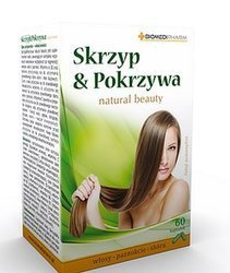 Skrzyp & Pokrzywa Natural Beauty  60 kapsułek