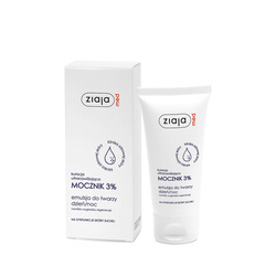 ZIAJA MED Kuracja ultranawilżająca MOCZNIK 3% Emulsja do twarzy 50ml