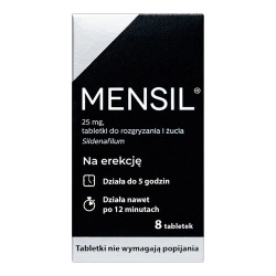 Mensil 25mg 8 tabletek