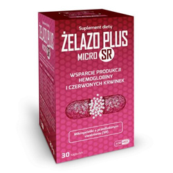 Żelazo Plus microSR 30 kapsułek