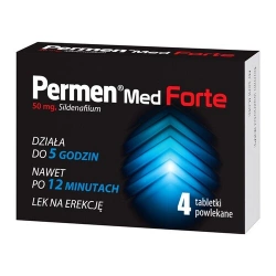 Permen Med Forte 50 mg 4 tabletek