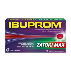 Ibuprom Zatoki Max 10 tabletek