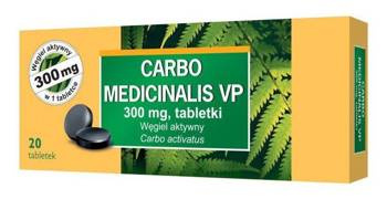 Carbo medicinalis VP x 20 tabl.