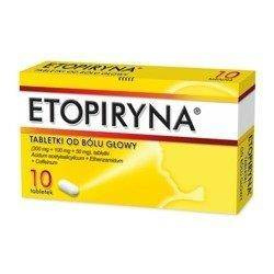 Etopiryna - od bólu głowy x 10 tabl.