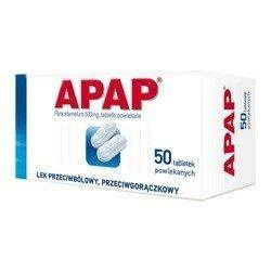 Apap 500 mg x 50 tabl.