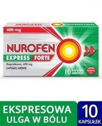 Nurofen Express Forte x 10 kaps.
