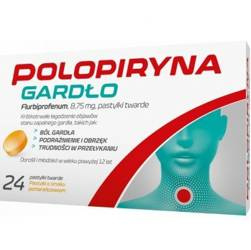 Polopiryna Gardło x 24 pastylek