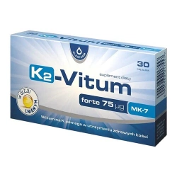 K2-Vitum Forte 75 mcg MK-7 30 kapsułek