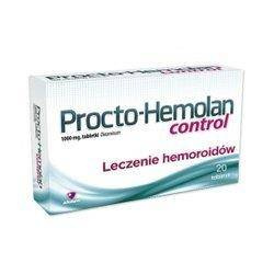 Procto-Hemolan control 1000mg x 20 tabl.