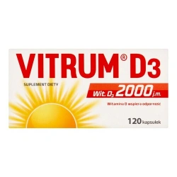 Vitrum D3 2000 – 120 kapsułek, Witamina D