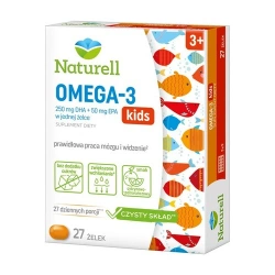 Naturell Omega-3 kids żelki 27 sztuk