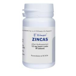 Zincas 50 tabletek