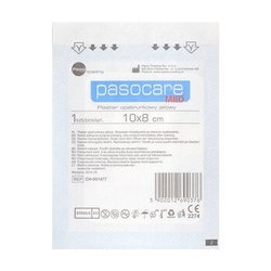 Plaster PASOCARE MED jałowy 10 cm x 8 cm 1 sztuka