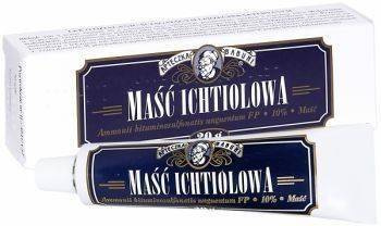 Maść ichtiolowa 10% 20g   Farmina 