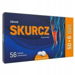 Zdrovit Skurcz 50 + 6 tabletek GRATIS