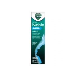 Vicks Nasivin Aqua Forte 120 ml – spray do higieny nosa z aloesem