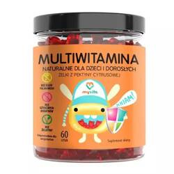 MyVita Multiwitamina naturalne żelki 60 sztuk