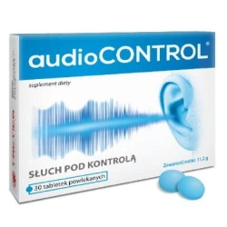 Audiocontrol 30 tabletek – wsparcie dla zdrowia słuchu