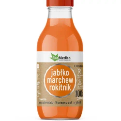 EkaMedica Jabłko marchew rokitnik sok 300 ml