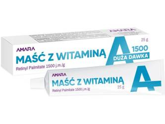 Maść z Witaminą A 25 g Amara