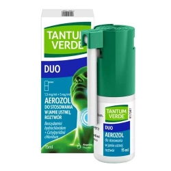 Tantum Verde Duo – aerozol do jamy ustnej i gardła 15 ml