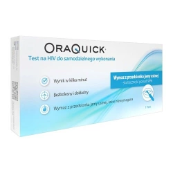 ORAQUICK Test na HIV do samodzielnego wykonania 1 szt.