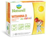 NATURELL Witamina D dla dzieci x 60 tabl.