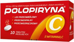 Polopiryna C (500mg +200mg) x 10 tabletek musujących