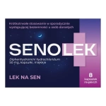 Senolek 50 mg 8 kapsułek