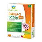 Naturell Omega 3 Uczeń żelki 27 sztuk
