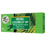 Węgiel leczniczy VP 200 mg x 20 kaps.