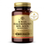 SOLGAR Kwas Hialuronowy Kolagen Kompleks x 30 tabl.