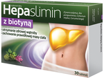 Hepaslimin z biotyną x 30 tabl.