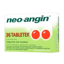 Neo-Angin z cukrem 36 tabletek do ssania