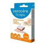Plaster PASOCARE CLASSIC PLUS tkaninowy z opatrunkiem 1 m x 6 cm 1 sztuka