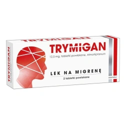 Trymigan 12,5 mg, 2 tabletki powlekane na migrene