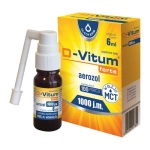 D-Vitum Forte 1000 j.m. aerozol 6 ml