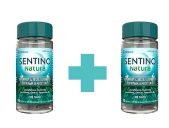 Sentino Natura 30 żelek + 30 żelek GRATIS smak lawendowo-różany