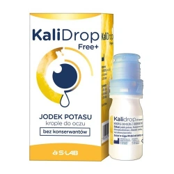KaliDrop Free+ 10 ml nawilżające krople do oczu i profilaktyka zmętnień soczewki