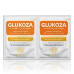 Glukoza cytrynowa 2 saszetki po 37,5 g - na niedobór węglowodanów i hipoglikemię
