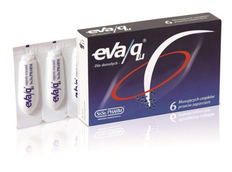 Eva/Qu Czopki przeciw zaparciom x 6 szt.