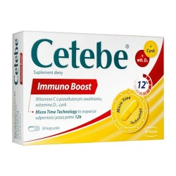 Cetebe Immuno Boost 30 kapsułek – na odporność