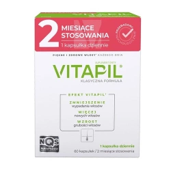 VITAPIL klasyczna formuła na włosy, skórę i paznokcie 60 tabletek