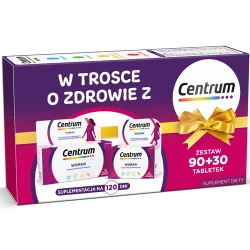 Centrum Woman 120 tabletek – kompleks witamin i minerałów dla kobiet 