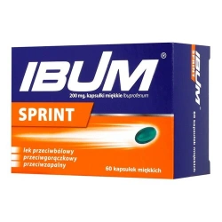 Ibum Sprint 200mg 60 kapsułek