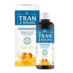 Tran z Rekina o smaku mango i brzoskwini 250 ml