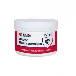 Maść rozgrzewająca 250 ml Rodzina Zdrowia – do masażu i rozgrzewania mięśni
