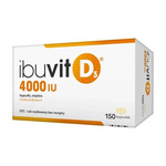 Ibuvit D3 4000 IU 150 kapsułek